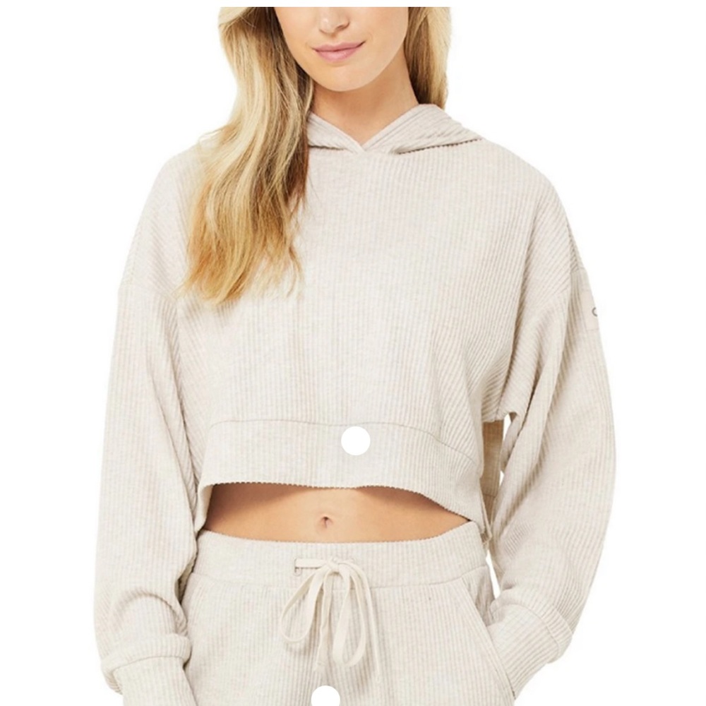 Alo muse cropped hoodie